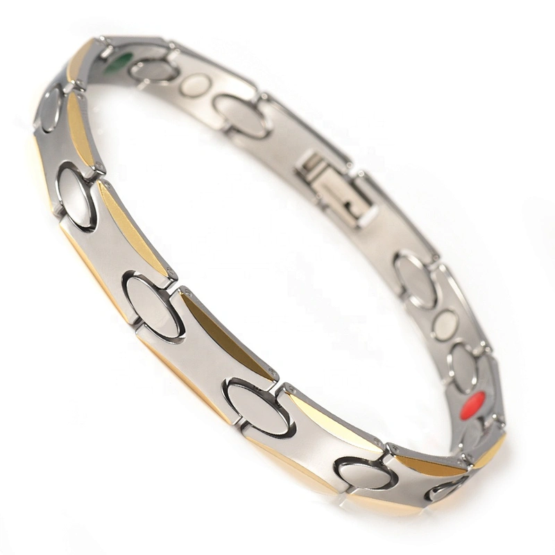Wollet Fashion Health 5 in 1 Energy Power Bio Magnetic Tungsten Bracelet