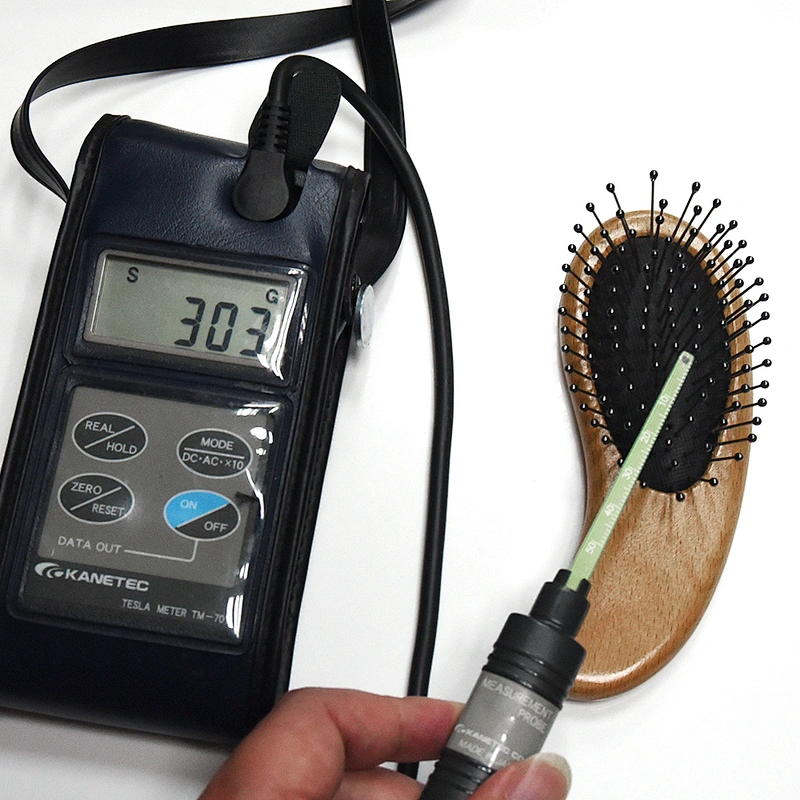 Wollet Handmade Wellness Health Care Wooden  Scalp  Massager Magnetic Ionic Therapy Hair Brush