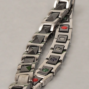 Wollet High Quality Bio Magnetic Couple Ceramic Bracelet