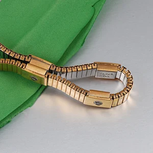 Wollet Fashion Rose Gold CZ Stone 316L Stainless Steel Magnetic Elastic Bracelet