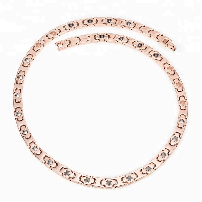 fashion jewelry wholesale health magnetic element titanium necklace