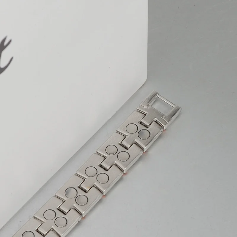 Wollet Fashion Gold Plating Bio Magnetic Metal Bracelet