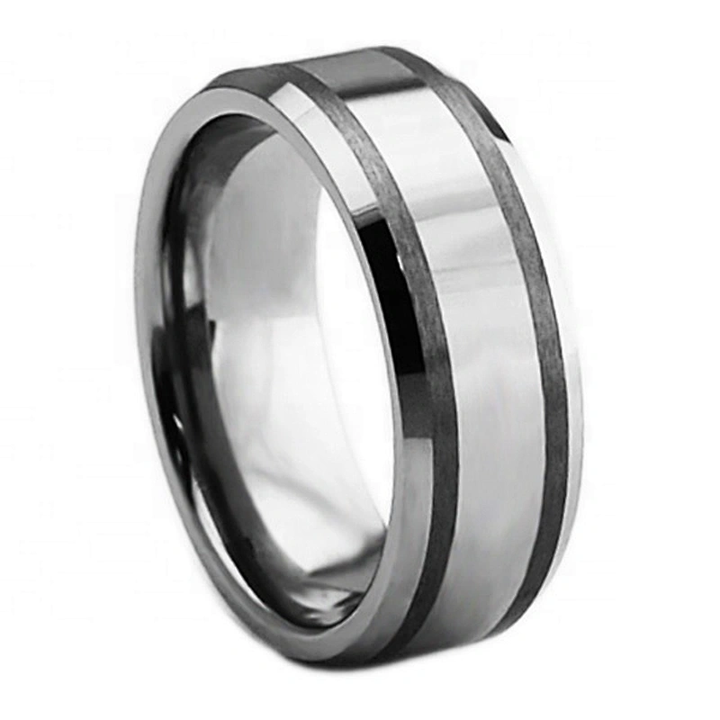 2014 disposable tungsten fashion zales wedding ring stone men ring