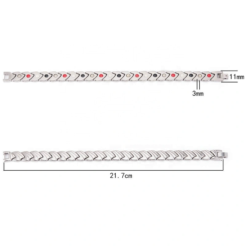 Wollet Xtreme X Power Monster Scalar Health Titanium Therapeutic Quantum Bio Ion Energy Bracelet Jewelry