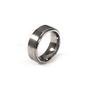 Wollet Health Balance Wedding Band Tungsten Steel Carbide Blank Ring For Men Jewelry