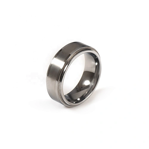 Wollet Health Balance Wedding Band Tungsten Steel Carbide Blank Ring For Men Jewelry