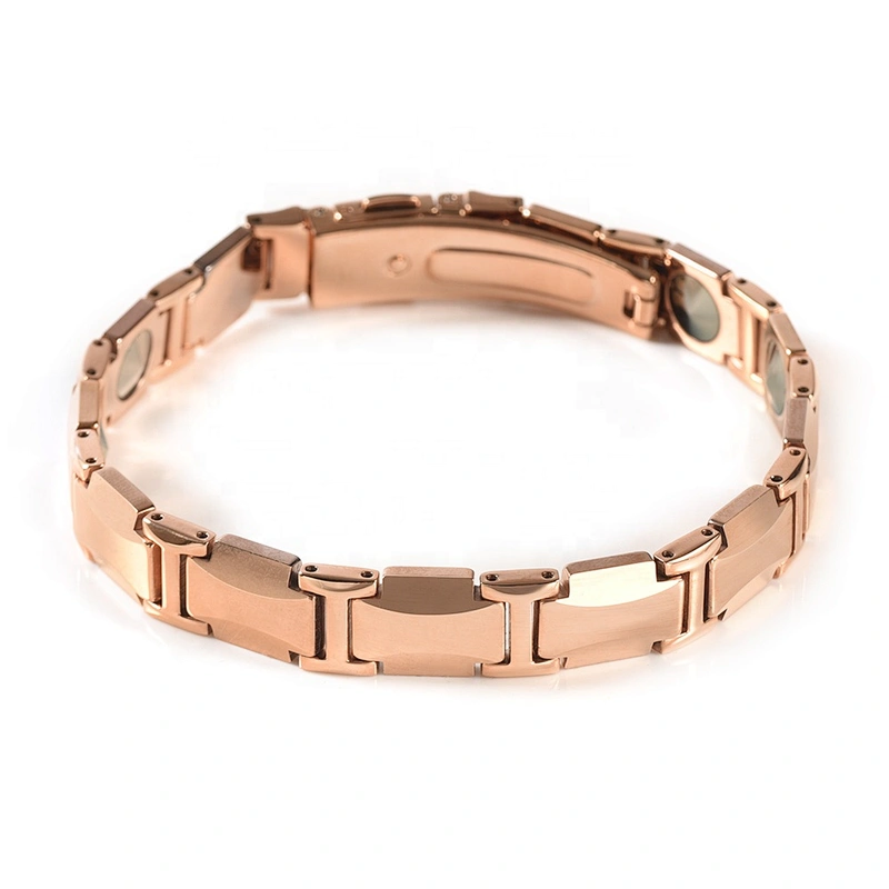 Wollet 2018 Fashion 99.999% Germanium Stainless Steel Ceramic Bracelet