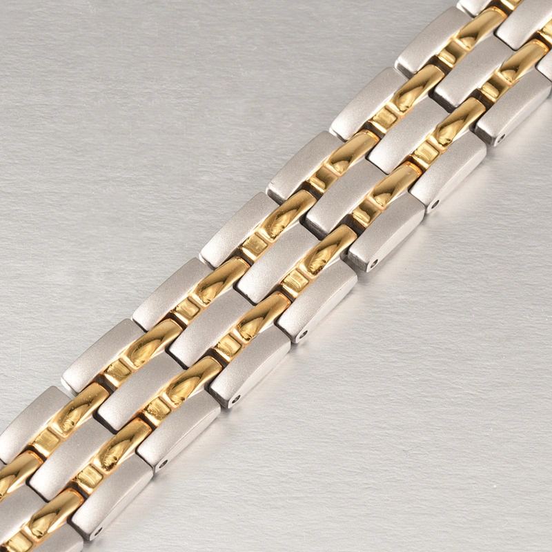 wollet new products fashion men's stainless steel bracelet clasp