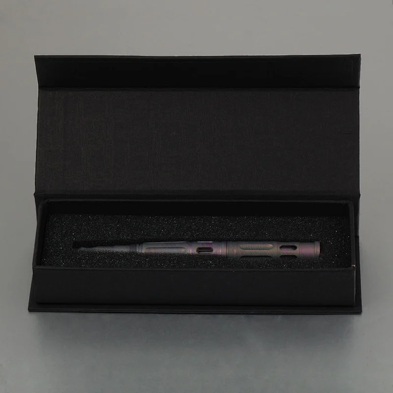 Tactical pen self defense tool for emergency military titanium pen double use