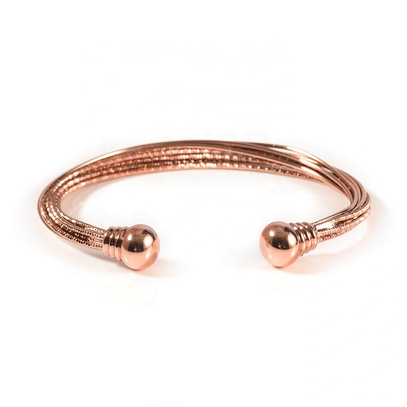 Wollet 2019 New Arrivals Health Energy Bio Magnetic Copper Bracelets Bangle