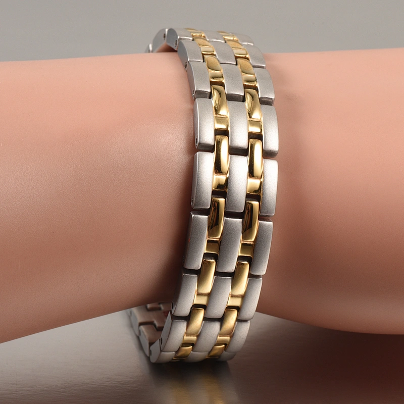 wollet new products fashion men's stainless steel bracelet clasp