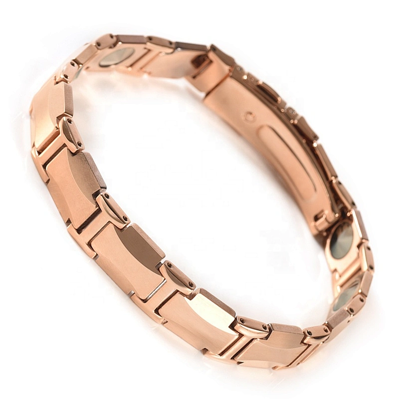 Wollet 2018 Fashion 99.999% Germanium Stainless Steel Ceramic Bracelet