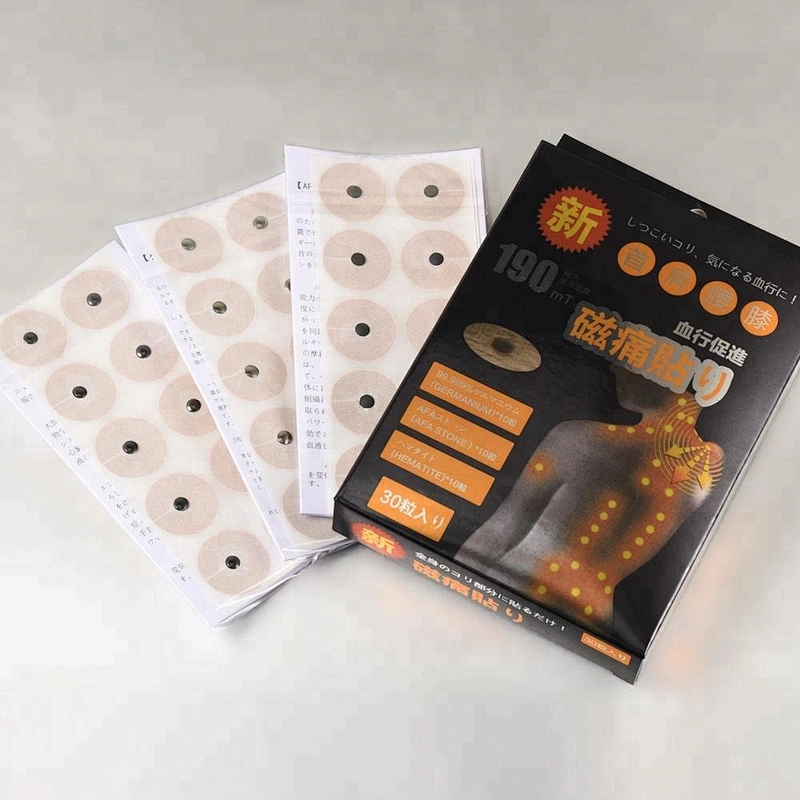 Wollet Pain Relief Massage Muscle Relax Acu-Magnetic Patch Blood Circulation Magnetic Treatment Stickers