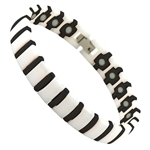 Hot sell Healthy Bio Germanium Ceramic Energy Magnetic Bracelet
