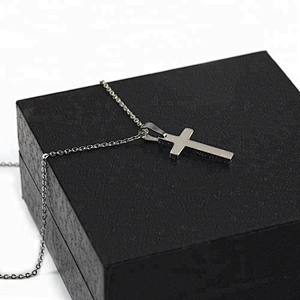 Wollet Wholesale Fashion Charm High Polished Titanium Cross Pendant