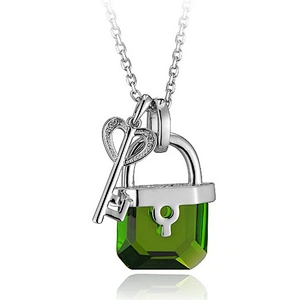 Mens Gold Plated Stainless Steel Razor Blade Pendant