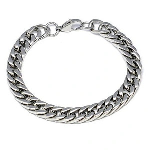 Men 316l stainless steel saudi gold jewelry bracelet