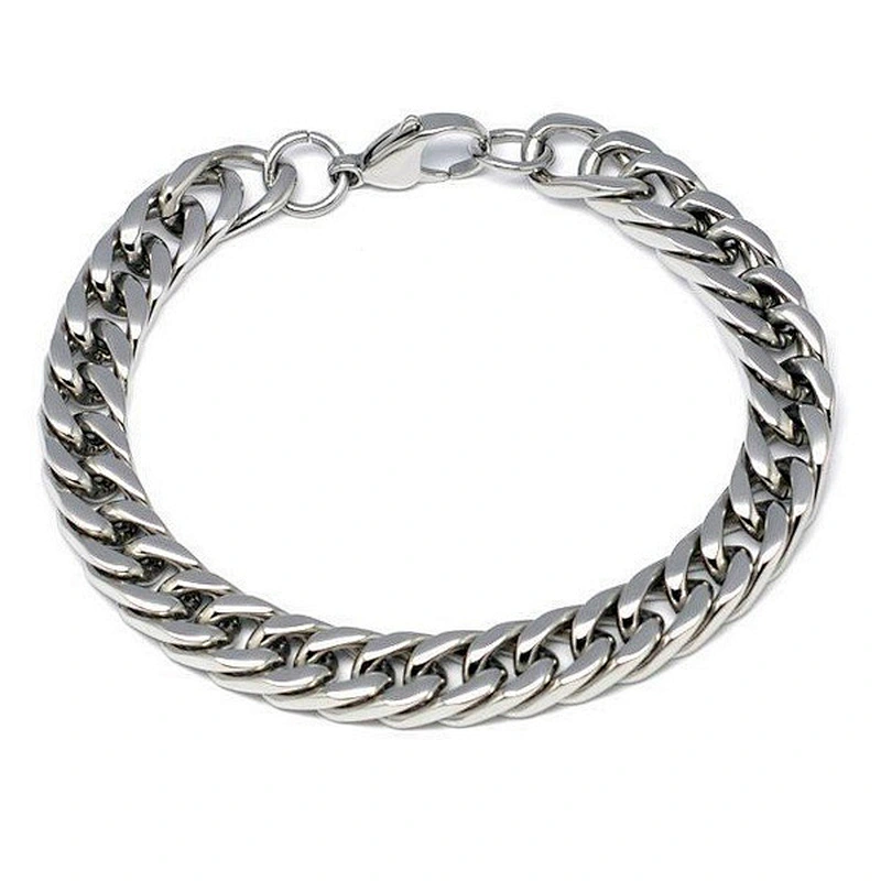 Men 316l stainless steel saudi gold jewelry bracelet