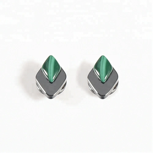 Wollet Fashion Crystal Stone Bio Magnetic Turquoise Earring