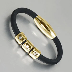 Classical Sports Silicone Cross Bracelet for Men