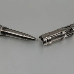 Tactical pen self defense tool for emergency military titanium pen double use
