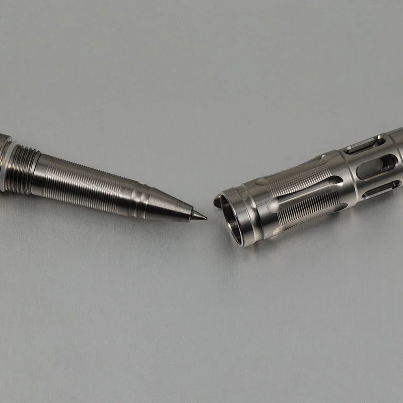 Tactical pen self defense tool for emergency military titanium pen double use