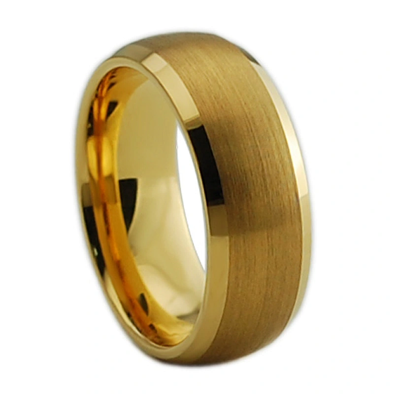 2014 men rose gold tungsten rings