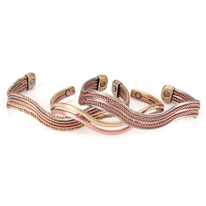 Wollet Classic Healthy Medical 99.95% Copper Bio Magnetic Bracelet