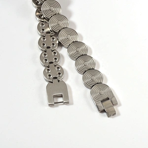 Wollet Fashion New Design IP Plating 316L Stainless Steel Magnetic Bracelet