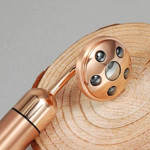 Wollet Gold 24K Magnetic Germanium Face Massage Beauty Roller