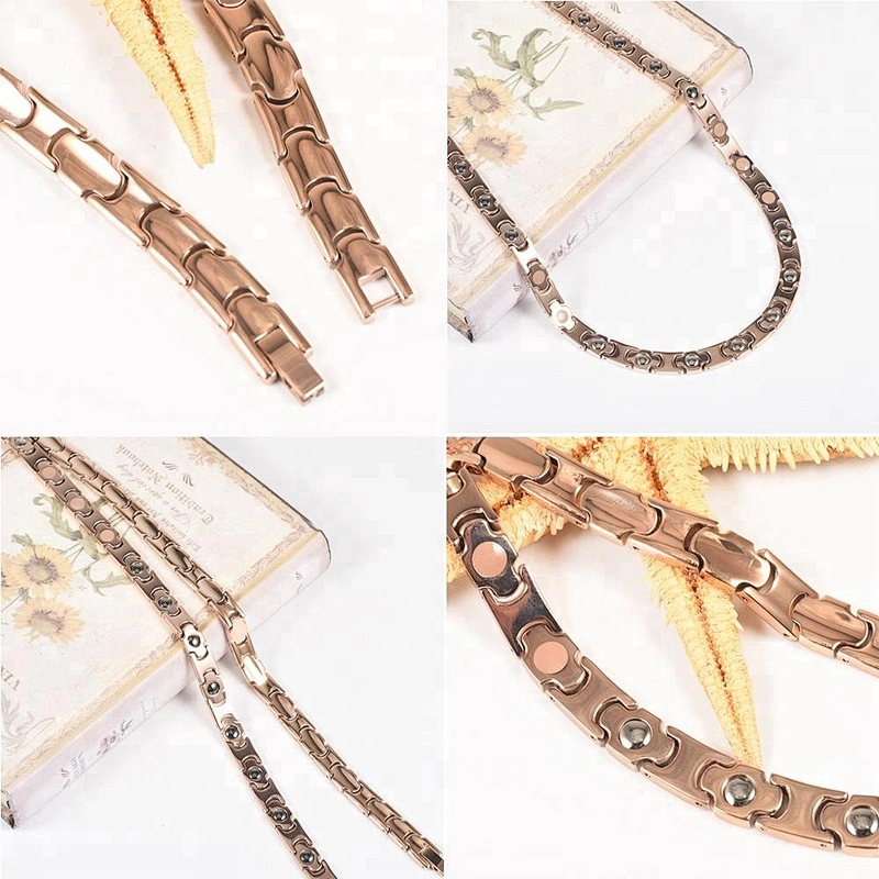 fashion jewelry wholesale health magnetic element titanium necklace