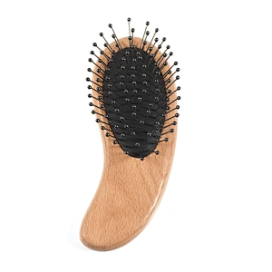 Wollet Handmade Wellness Health Care Wooden  Scalp  Massager Magnetic Ionic Therapy Hair Brush