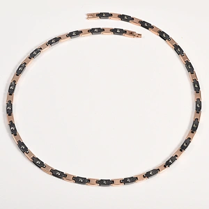 Wholesale China Factory Ceramic Magnetic Stainless Steel Necklace