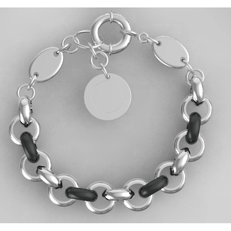 wollet fashion 18k gold jewelry women's white ceramic bracelet