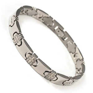 Wollet Arthritis Energy Balance Japan Power Neodymium Magnet Titanium Bio Magnetic Therapy Bracelet