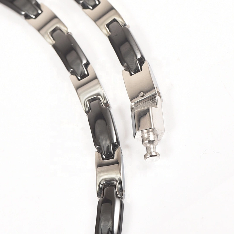Fashion ceramic jewelry stainless steel ceramic necklace