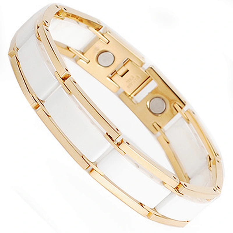 China manufacturer most popular top sales all white ceramic jewelry with bio magnet in alibabaexpress