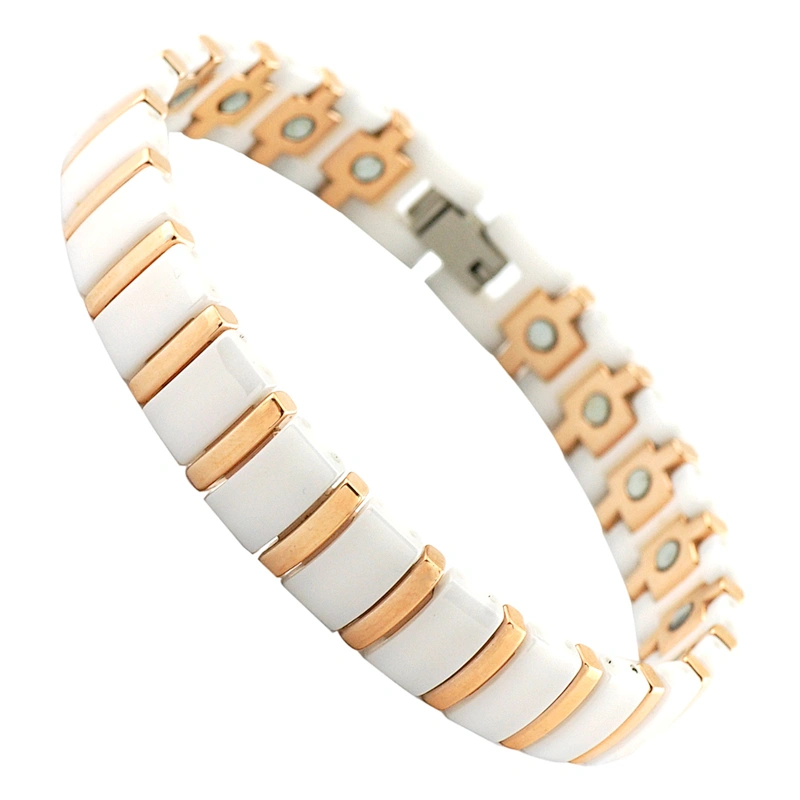 Hot sell Healthy Bio Germanium Ceramic Energy Magnetic Bracelet