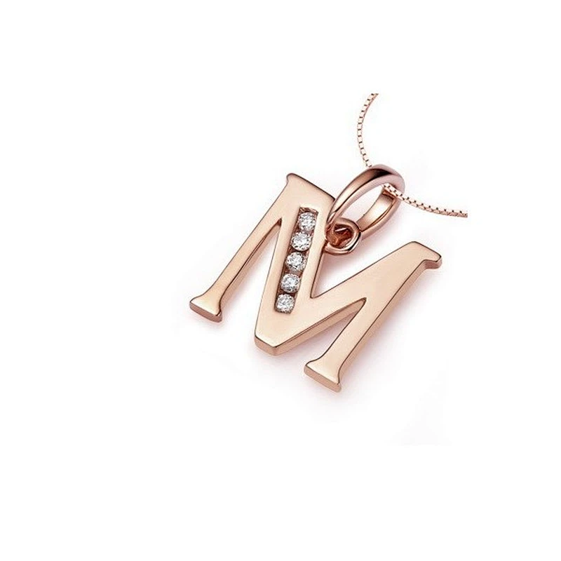 Mens Gold Plated Stainless Steel Razor Blade Pendant