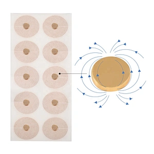 Wollet 3500 Gauss Magnet Therapy 30 Magnets 30 Replacement Adhesives Kit Magnetic Acupressure Patches