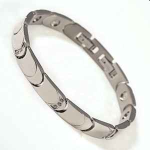 Wollet Arthritis Energy Balance Japan Power Neodymium Magnet Titanium Bio Magnetic Therapy Bracelet