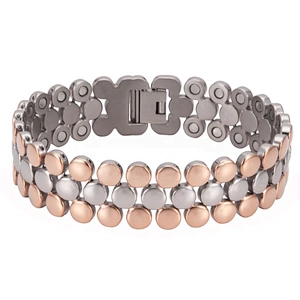Elegant Engravable Bio Titanium Bracelet for Health and Beauty