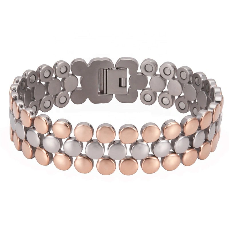 Elegant Engravable Bio Titanium Bracelet for Health and Beauty