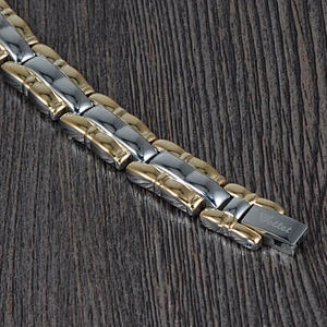 Wollet New Design Classic Balance Stainless Steel Magnetic Bracelet For Men Women