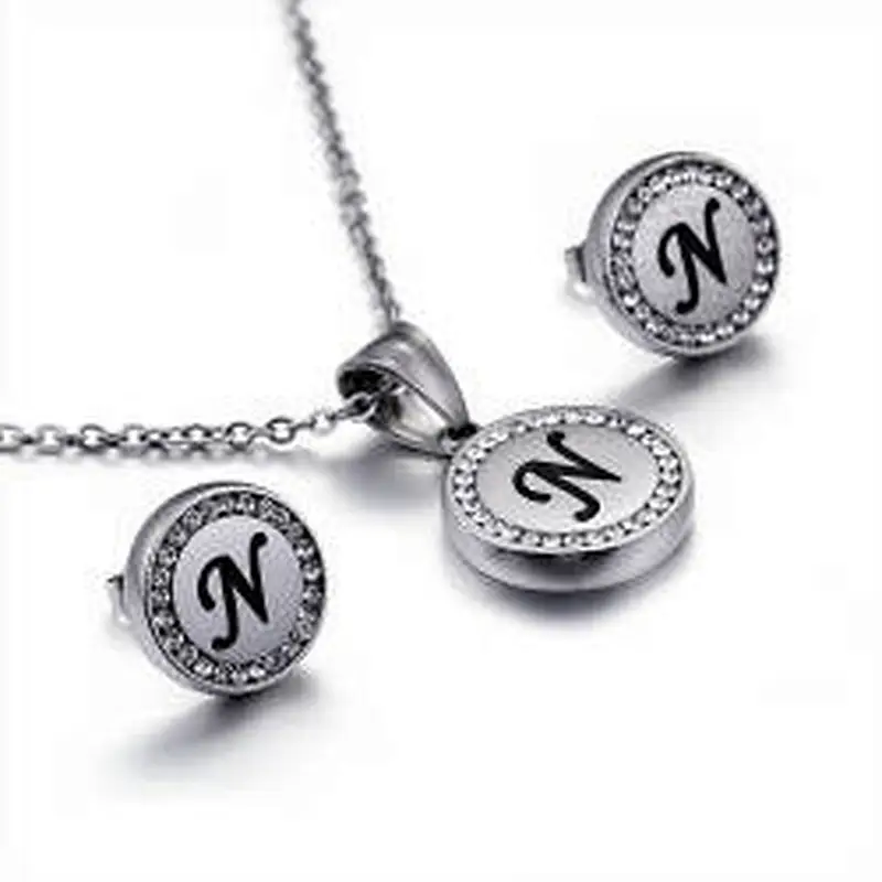 Rose Gold Plated Fashion Women Stainless Steel China Imitation Jewellery