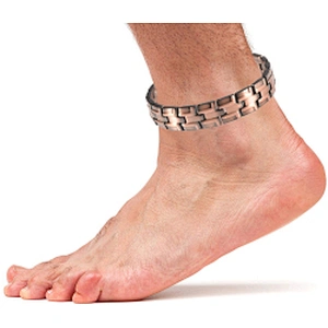 Wollet Magnetic Copper Anklets Arthritis Pain Relief 99.95% Pure Copper Anklet with Strong Magnets for Feet & Ankles
