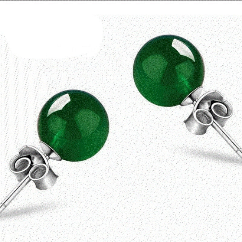 Wollet New Design Fashion Korean Version Of The Simple Opal Earrings Soft Personality Creative Opal Earrings