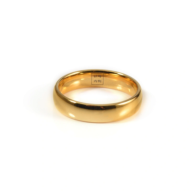 wollet gold plated mens expandable pair tungsten carbide wedding ring