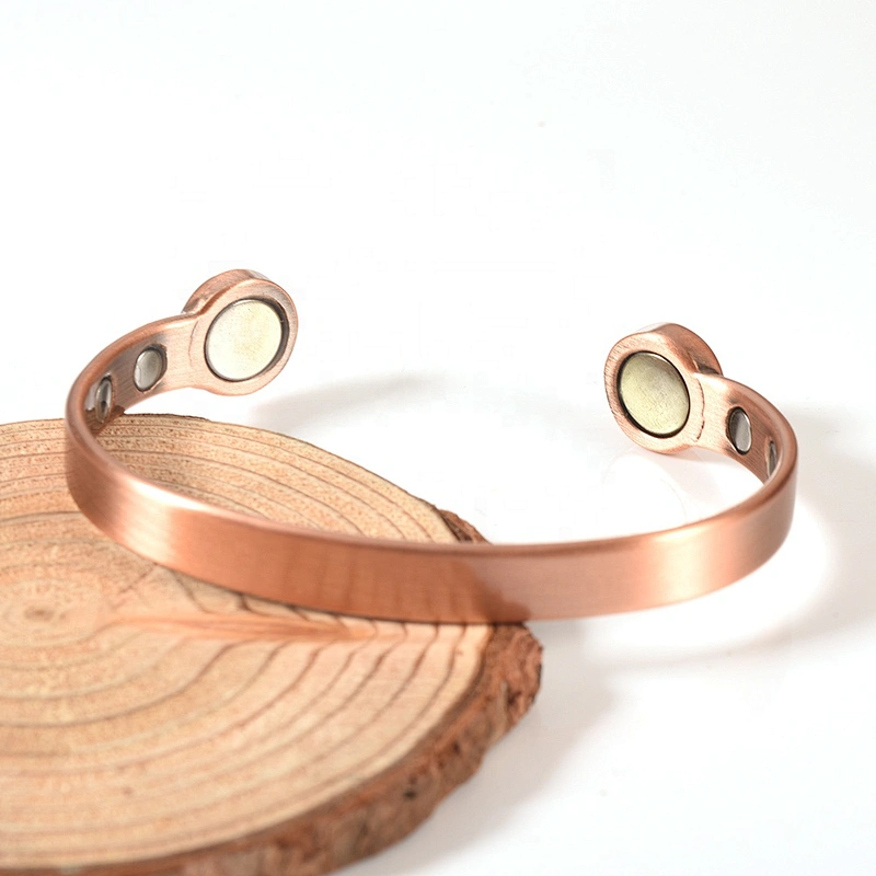 Wollet Wholesale Arthritis Pain Relief Therapy Healthy Mens Copper Magnetic Bracelet