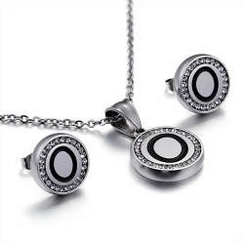 Rose Gold Plated Fashion Women Stainless Steel China Imitation Jewellery